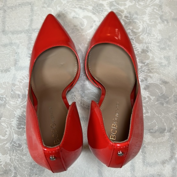 BCBGeneration Lenny Smooth Soft Patent Pumps - Pointed Toe Heels, Size 7 B - EUC - Picture 4 of 17